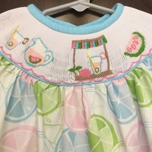 NEW Zuccini Hand Smocked Summer Dress